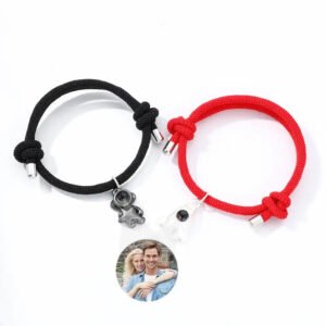 Personalisierbares Paar-Armband Kordel