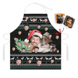 Personalisierte Kochschürze für Weihnachten