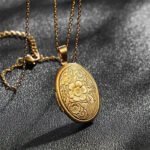 Personalisierte runde Anhängerkette – Foto 2