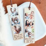 Personalisiertes Lesezeichen aus Holz
