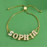 Personalisiertes Namensarmband mit Diamant - Photo 1