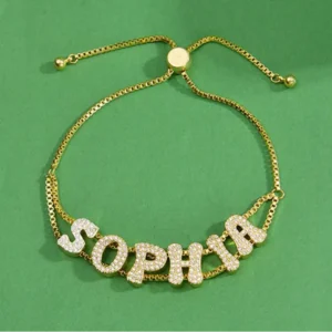 Personalisiertes Namensarmband mit Diamant - Photo 1