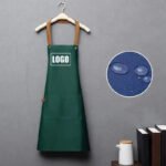 Personalisierte bestickte Schürze mit Logo – Foto 5