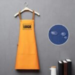 Personalisierte bestickte Schürze mit Logo – Foto 6