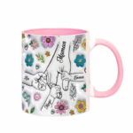 Personalisierte Tasse mit Familienvornamen – Foto 12