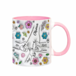 Personalisierte Tasse mit Familienvornamen – Foto 13