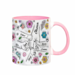 Personalisierte Tasse mit Familienvornamen – Foto 14