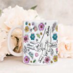 Personalisierte Tasse mit Familienvornamen – Foto 2