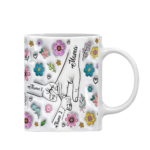Personalisierte Tasse mit Familienvornamen – Foto 7