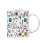 Personalisierte Tasse mit Familienvornamen – Foto 9
