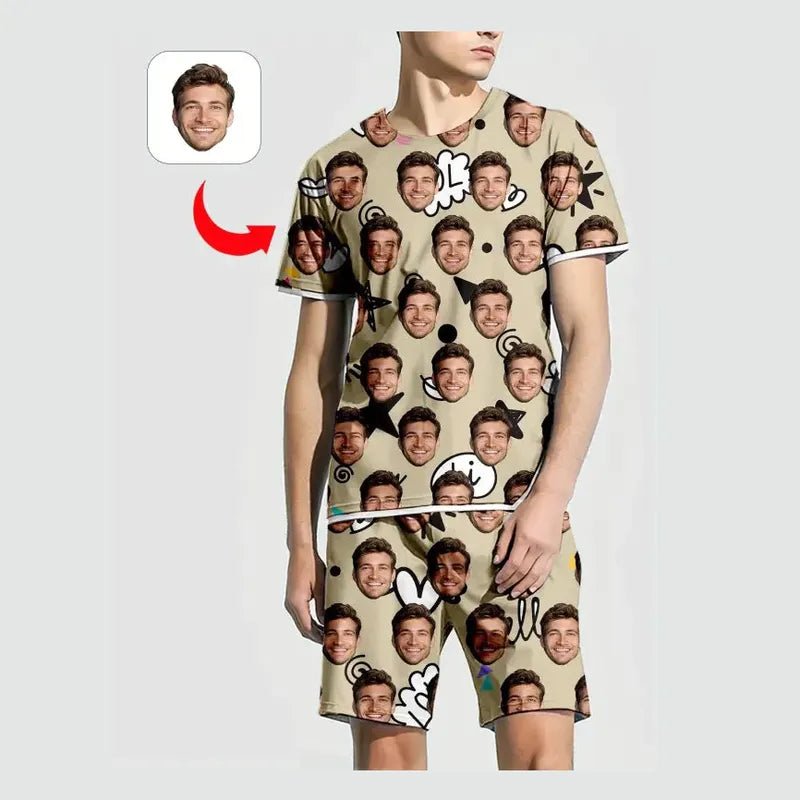 Personalisierter Fotopyjama